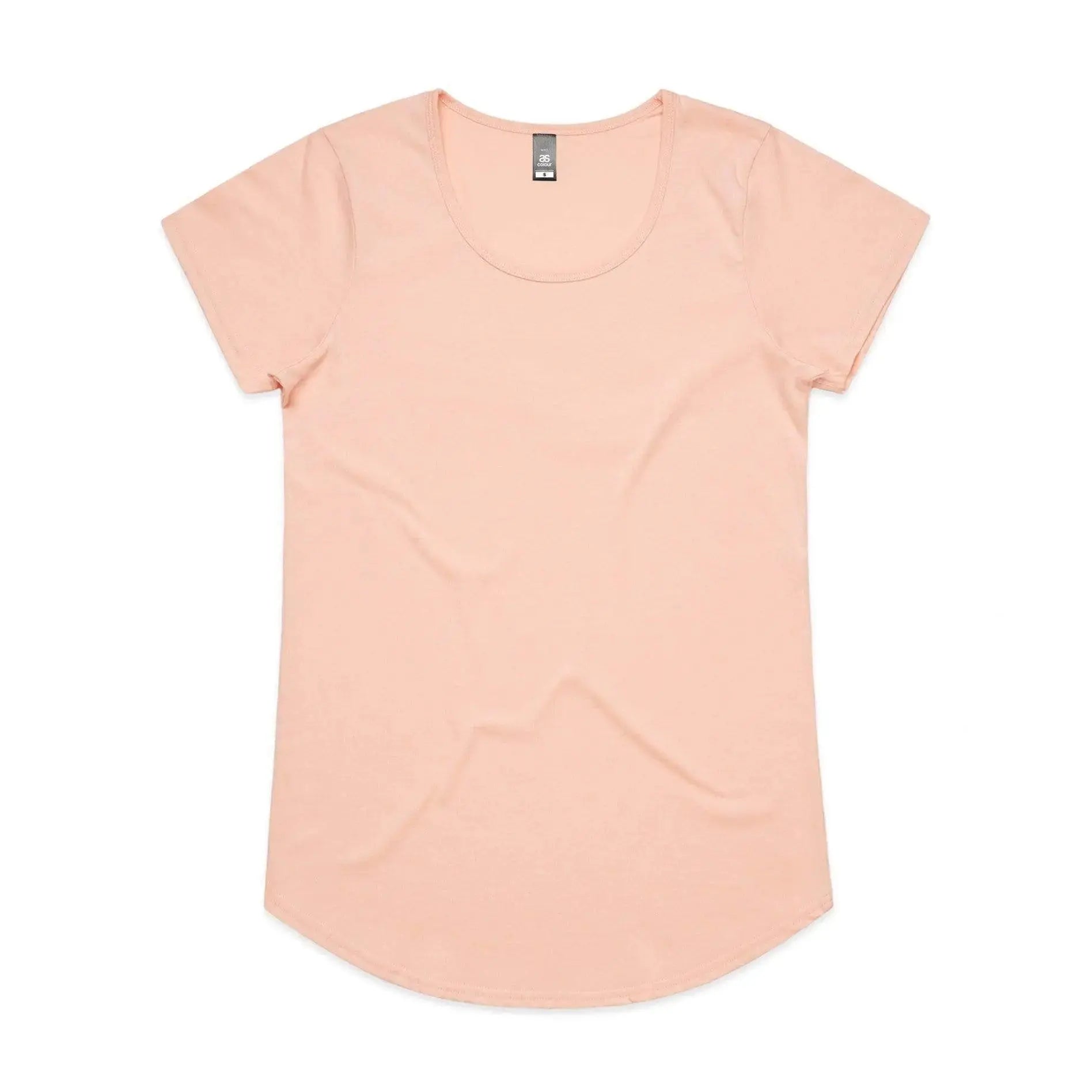 As Colour Women's mali tee 4008 Casual Wear As Colour PALE PINK XSM